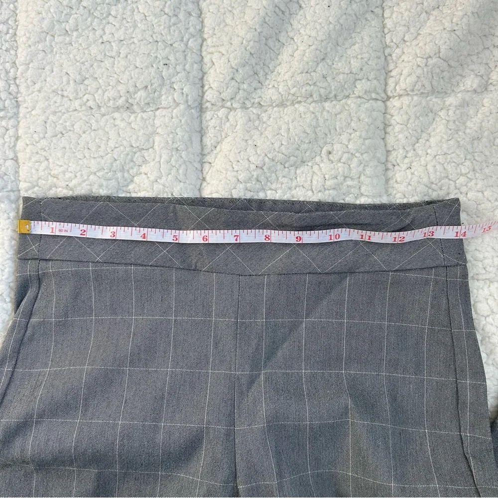 RW&CO. Camber & Grace Gray Plaid Dress Pants - Picture 4 of 12